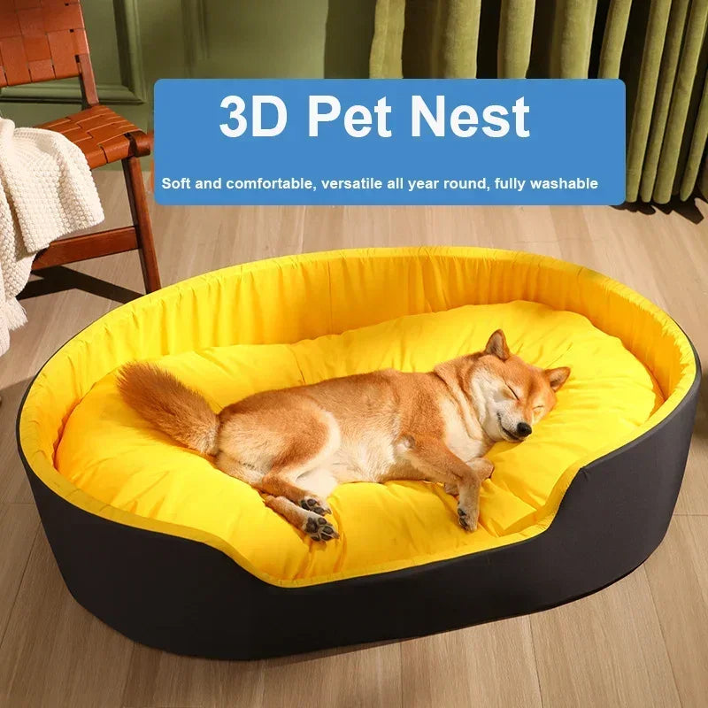 Pet Dog Bed Four Seasons Universal Big Size Extra Large Dogs House Sofa Kennel Soft Pet Dog Cat Warm Bed S-XL Pet Accessories